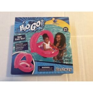FLOAT SHADED WATERCRAFT TODDLERS BABIES 0 TO 1 YEAR H20 GO‎ NEW IN BOX POOL RAFT